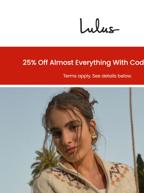 Get 25% off almost everything with code TREAT. xoxo Lulus ͏ ‌ ͏ ‌ ͏ ‌ ͏ ‌ ͏ ‌ ͏ ‌ ͏ ‌ ͏ ‌ ͏ ‌ ͏ ‌ ͏ ‌ ͏ ‌ ͏ ‌ ͏ ‌ ͏ ‌ ͏ ‌ ͏ ‌ ͏ ‌ ͏ ‌ ͏ ‌ ͏ ‌ ͏ ‌ ͏ ‌ ͏ ‌ ͏ ‌ ͏ ‌ ͏ ‌ ͏ ‌ ‌ ͏ ‌ ͏ ‌ ͏ ‌ ͏ ‌ ͏ ‌ ͏ ‌ ͏ ‌ ͏