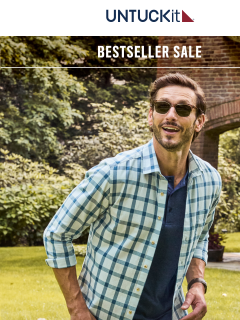 untuckit newsletter: Weekend Wear: Flannels From $69