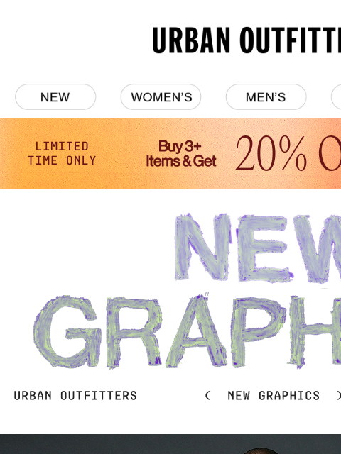 urbanoutfitters newsletter: A new batch of band tees just dropped π