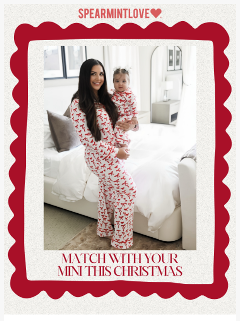 spearmintlove newsletter: Holiday Twinning Starts Here 🎄