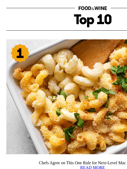 foodandwine newsletter: The No. 1 Cheese Chefs Love for Mac and Cheese