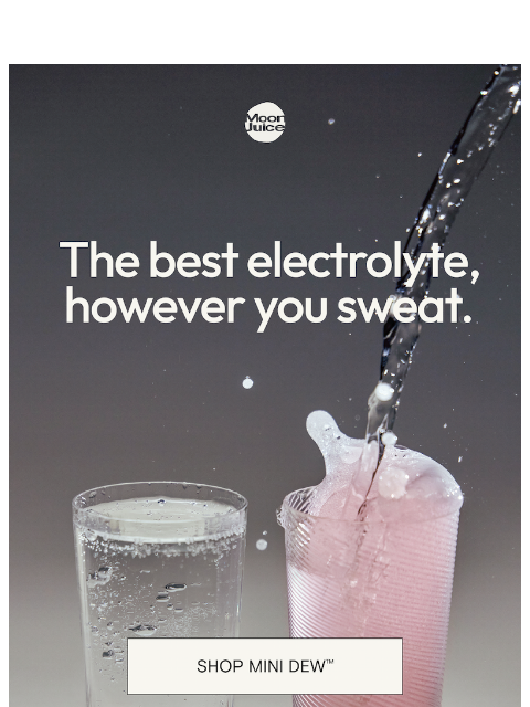 moonjuice newsletter: do NOT sauna without this