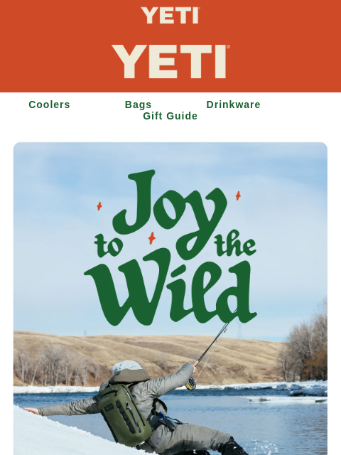yeti newsletter: The Holiday Gift Guide Is Here