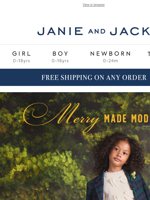 janieandjack newsletter: Just for Janie: a twist on tradition