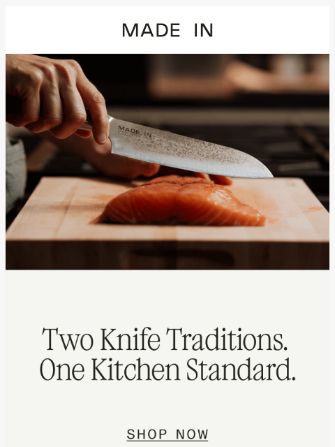 madeincookware newsletter: Two traditions. One elite collection.