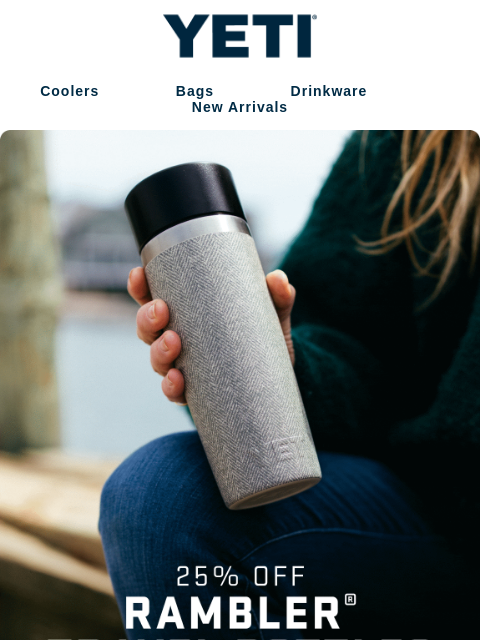 yeti newsletter: 25% Off: Commuter-Favorite Bottles