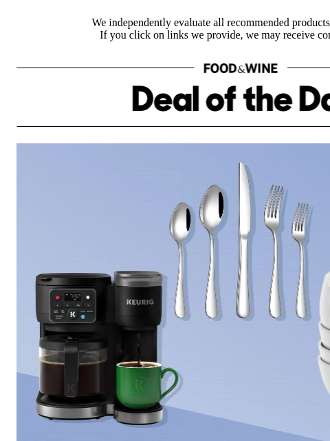 foodandwine newsletter: It's True: Shopper-Loved Appliances, Dinnerware, a...