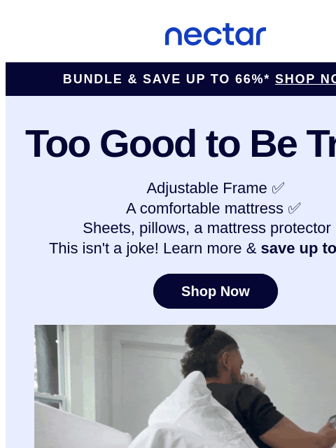 nectarsleep newsletter: Level up your mattress game with us! 🕹️🎮