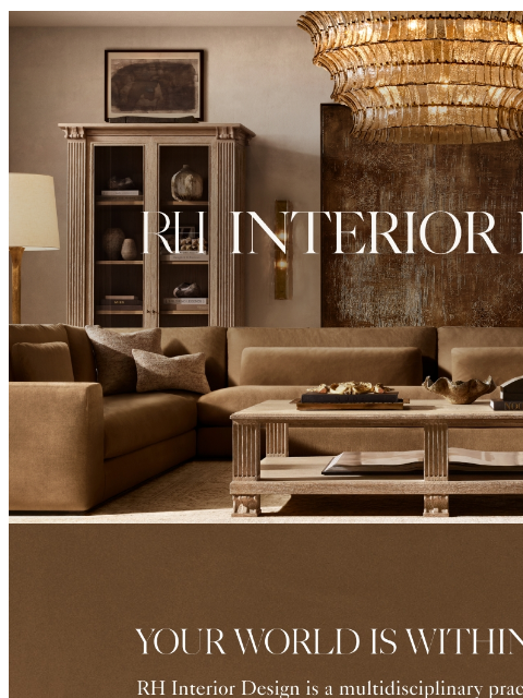 rh newsletter: Complimentary Design Services Tailored to You