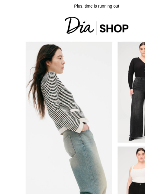 Plus, time is running out Dia & Co Shop Shop Now Shop the Sale Style freedom through a life well-lived. TOPS DRESSES NEW ARRIVALS SALE Recipient: brands.news.subscription@gmail.com View in Your