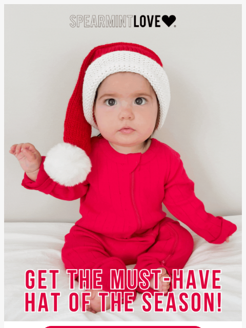 spearmintlove newsletter: The Santa Hat Everyone’s Talking About - Get Yours...