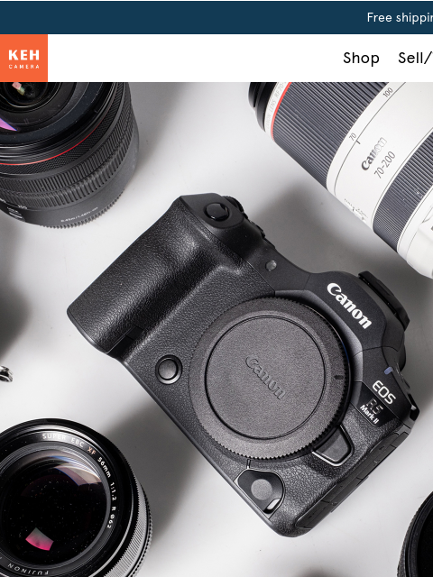 keh newsletter: Explore our KEH Certified™ mirrorless picks 📸