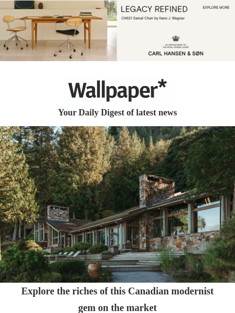 futureplc newsletter: A modernist Canadian gem hits the market