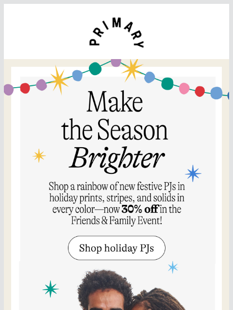 primary newsletter: They're HERE! Holiday Family PJs in new festive pr...