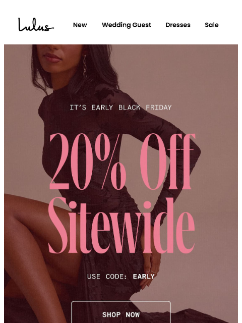 lulus newsletter: ⚠️ 20% Off Sitewide Starts Now ⚠️