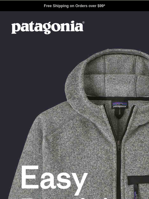 patagonia newsletter: Better Sweater fleece warmth