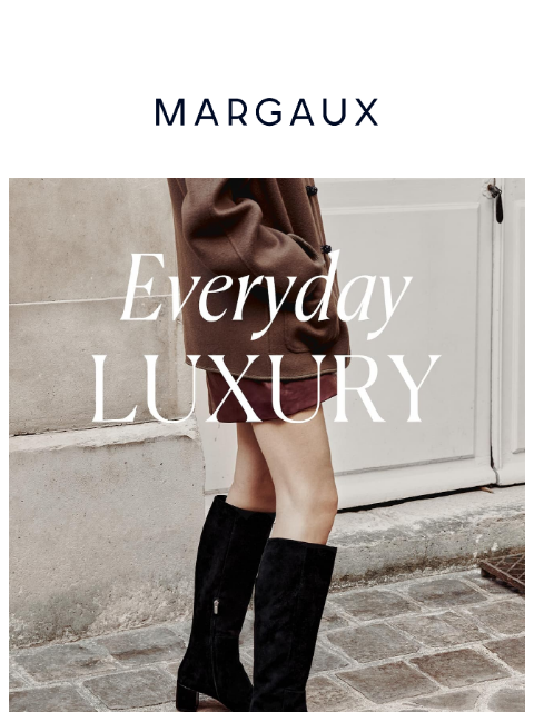 margauxny newsletter: Fall's most luxurious boot