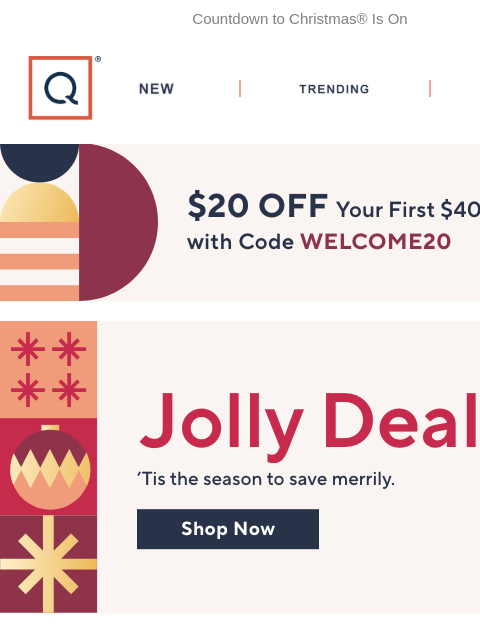 qvcemail newsletter: 20% Off in the App + Top Deals