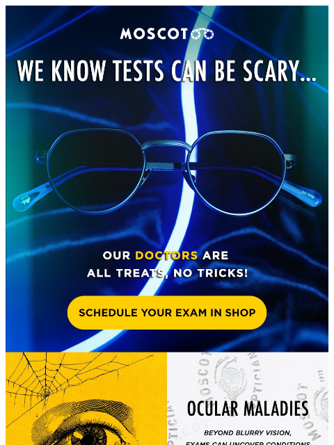 moscot newsletter: Keep Those Peepers Sharp!