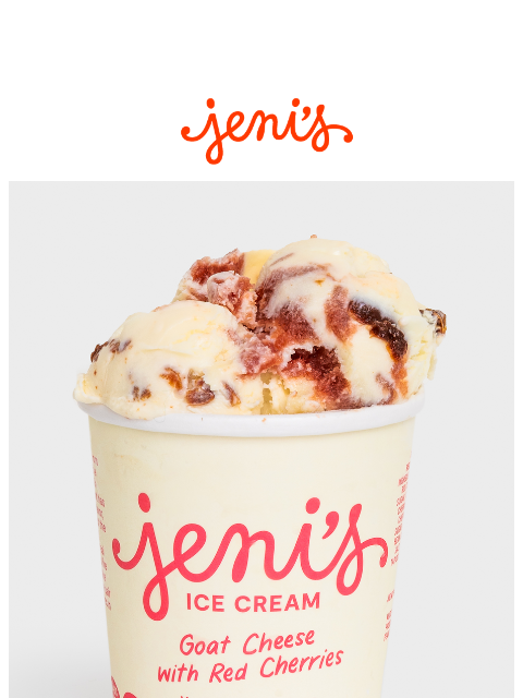 jenis newsletter: Online only! GOAT CHEESE WITH RED CHERRIES