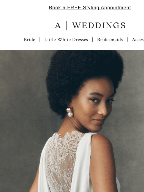 anthropologie newsletter: Our BIGGEST gown drop of the season