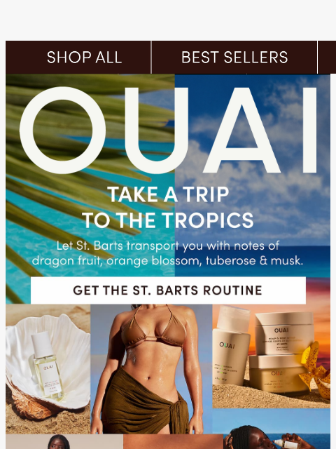 theouai newsletter: Get a-OUAI with St. Barts scent