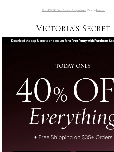 victoriassecret newsletter: Try A New Eau de Parfum for $25
