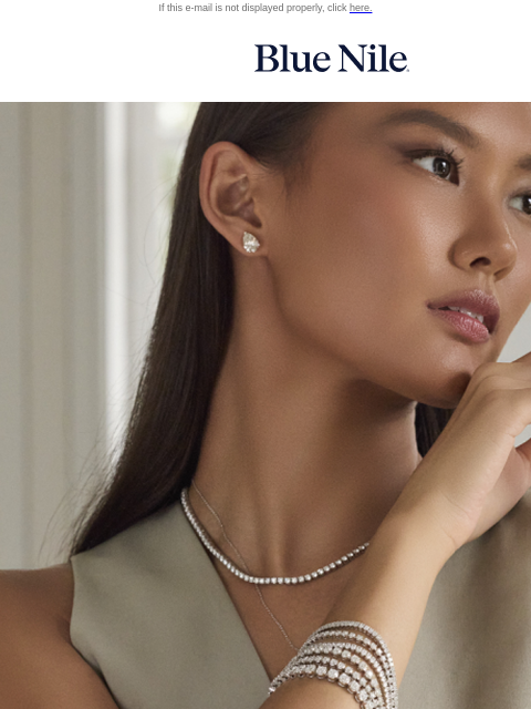 bluenile newsletter: Blue Nile, Beautifully Elevated