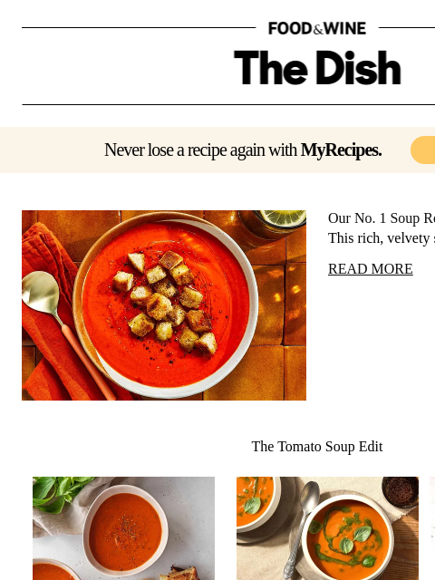 foodandwine newsletter: Our No. 1 Soup Recipe of All Time