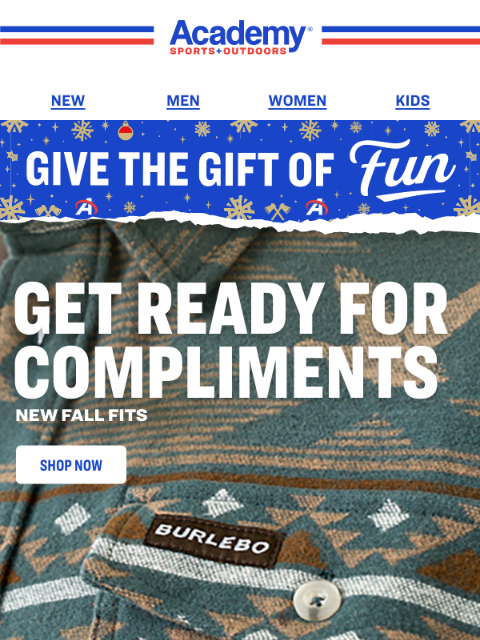 academy newsletter: NEW Fall Burlebo Styles