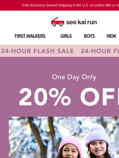 seekairun newsletter: Today Only ❄️ 20% Off Snow Boots