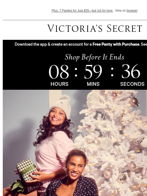 victoriassecret newsletter: $25 Eau de Parfum + 40% Off—Tonight Only