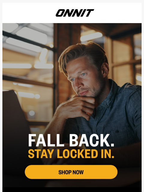 onnit newsletter: Don’t let daylight savings wreck your routine​