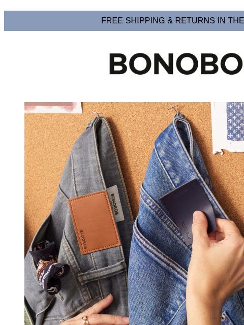 bonobos newsletter: The Design Behind Denim