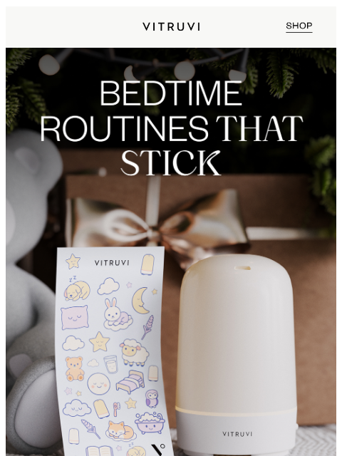 vitruvi newsletter: FREE Gift With Cloud Or Glow π