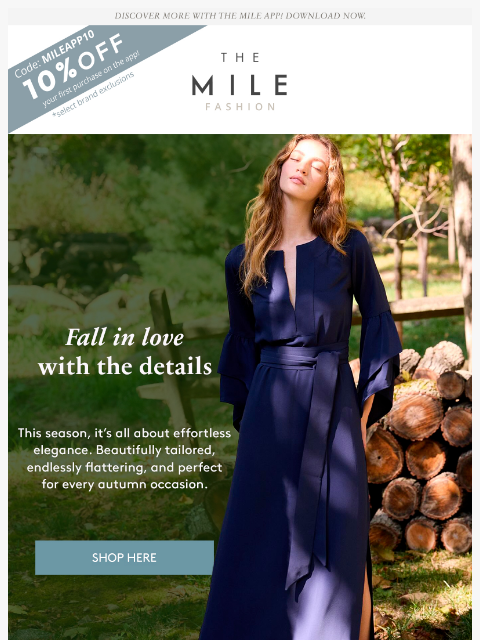 orchardmile newsletter: The dresses you’ll fall for—literally