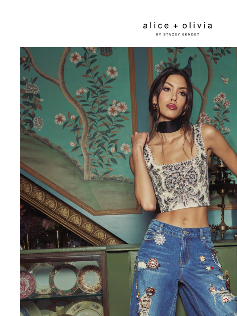 aliceandolivia newsletter: The Bustier Is Trending
