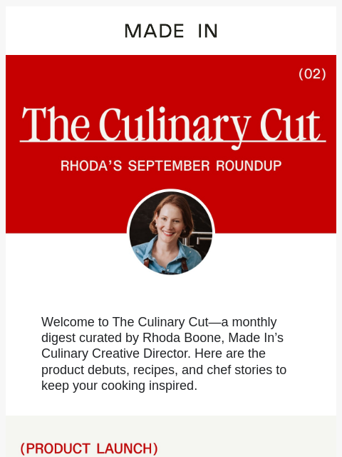 madeincookware newsletter: The Culinary Cut 02: Inspiration from Our Kitchen ...