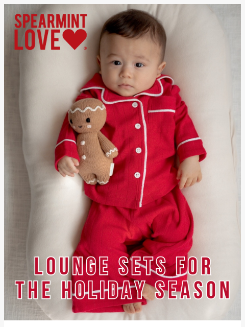 spearmintlove newsletter: 🎄 Cozy Little Christmas: Baby Lounge Sets Are Her...