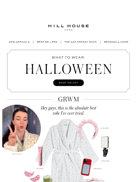 hillhousehome newsletter: What to Wear: Halloween
