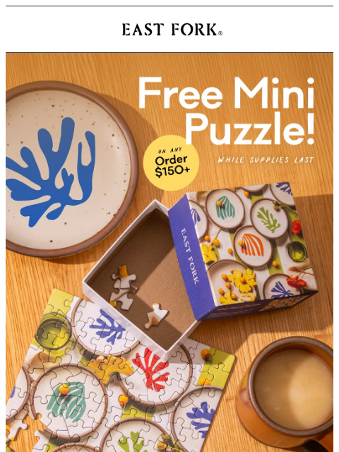 eastfork newsletter: A free gift for you this week!