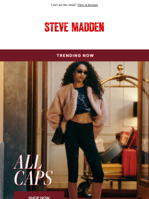 stevemadden newsletter: The Cap-Toe Comeback