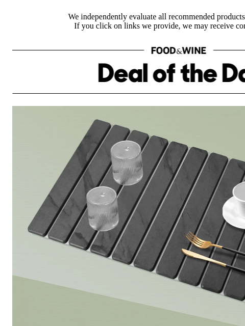 foodandwine newsletter: It's True! The Drying Mats That 'Never Smell' Are ...