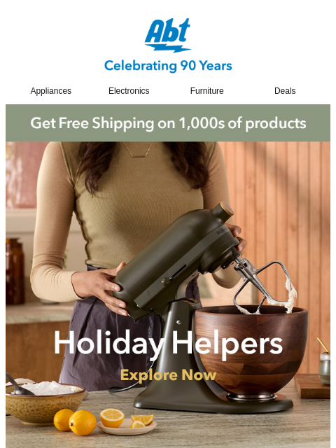 abt newsletter: Holiday Heroes From Our Gourmet Shop