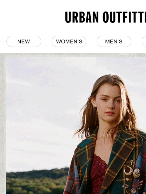 urbanoutfitters newsletter: A little pin-spiration for your fall fits