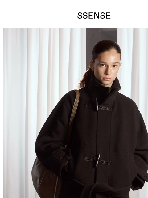 ssense newsletter: If We May Draw Your Attention Here...