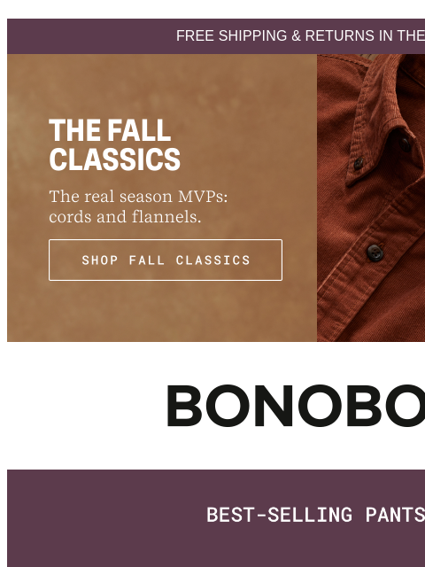 bonobos newsletter: These Are the Pants Everyone Wants