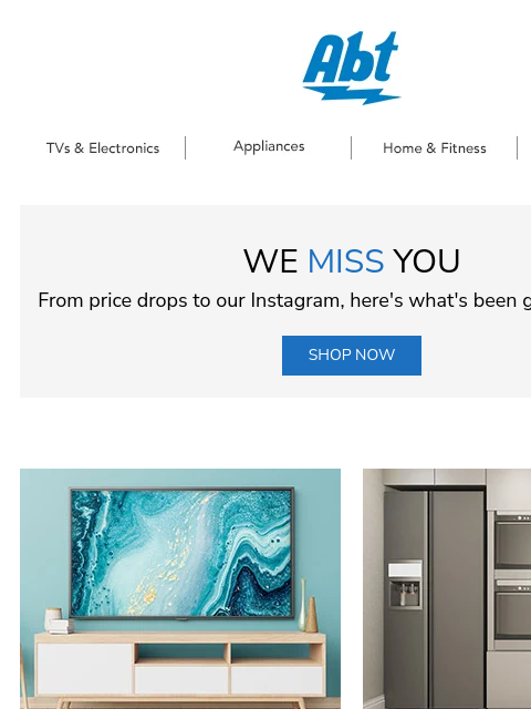 abt newsletter: We miss you