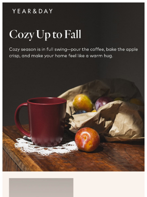 yearandday newsletter: The subtle art of feeling at home