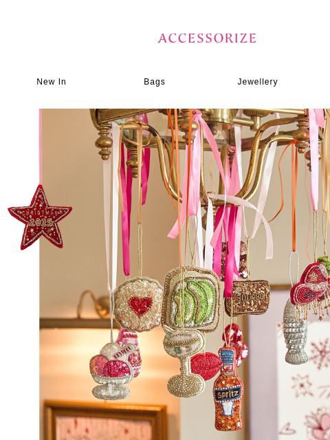 accessorize newsletter: Christmas trees at the ready🎄